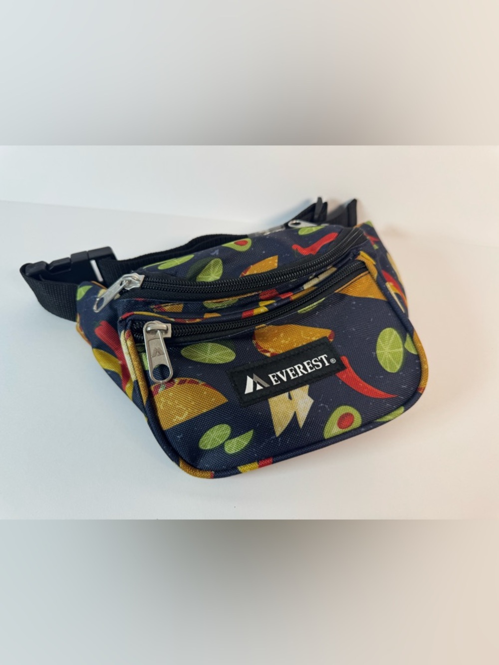 Everest Fannypack bag avacado taco Mexican food theme